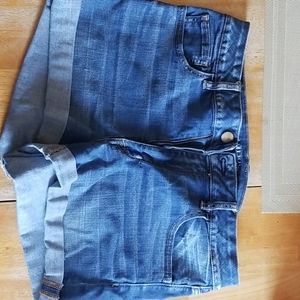 American Eagle Hi-Rise Shortie Shorts